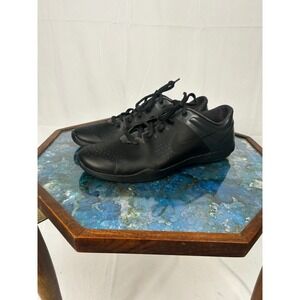 Nike Women's Black Leather Athletic Sneakers | Size 9 | Low-Top Training Shoes